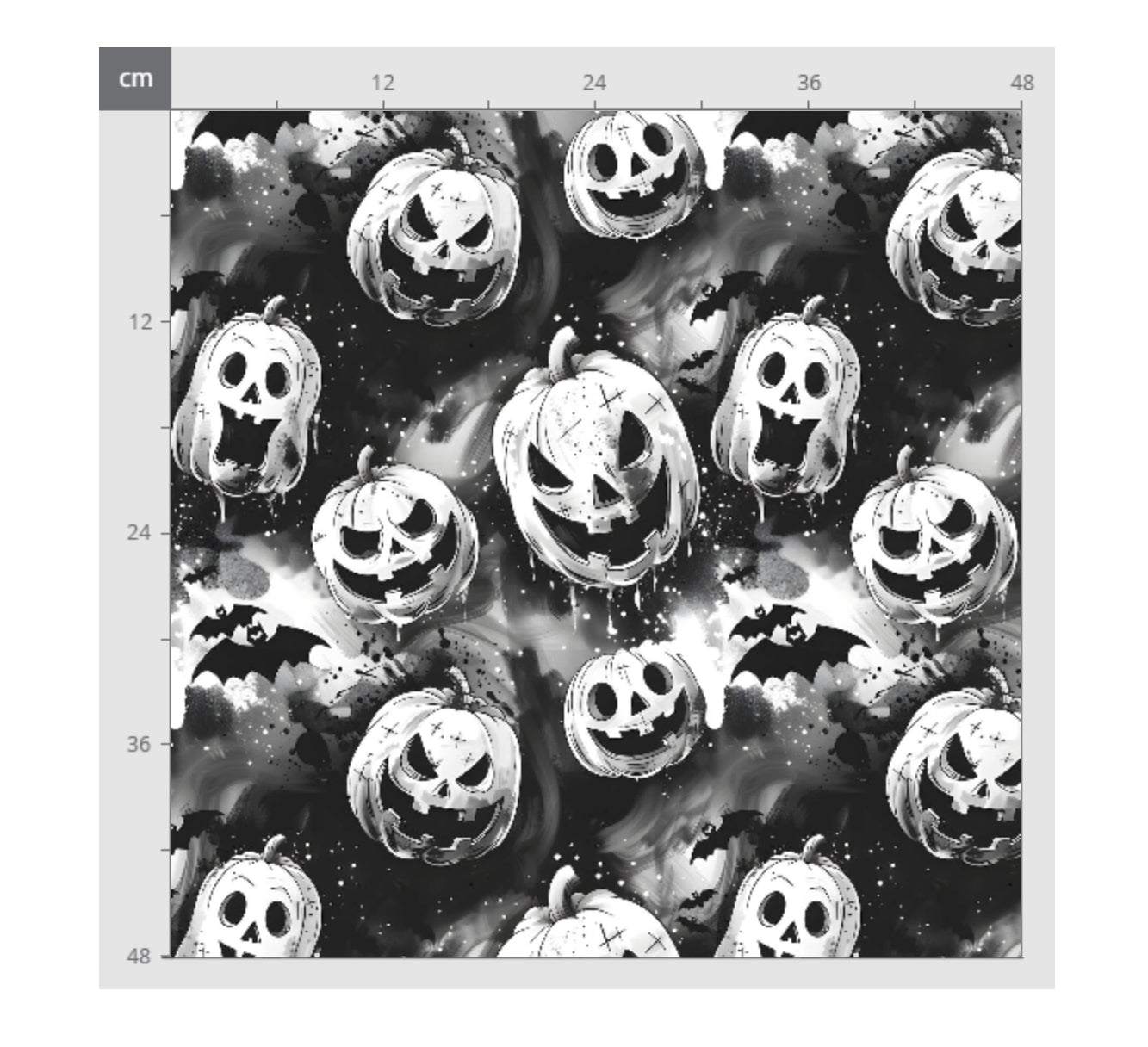 Schwarz weiß Halloween Aktuelle Vorbestellung